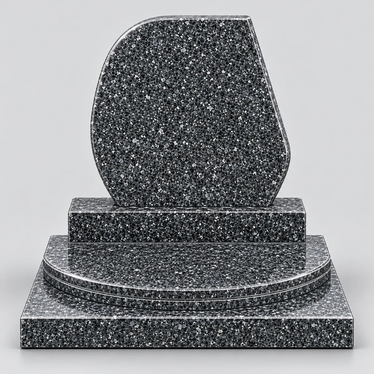 Stèle du modèle Esperanza, monument cinéraire en Bengal, vue de face